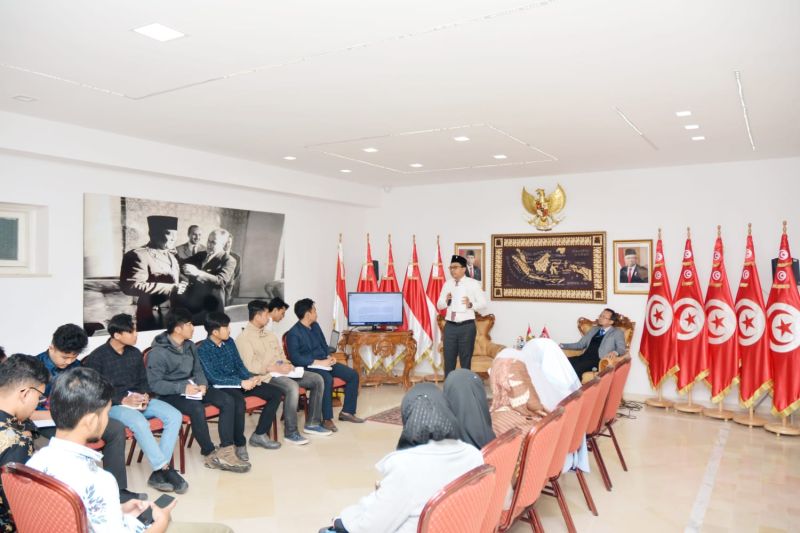 KBRI Tunis gelar program "Academic Mindset" untuk mahasiswa Indonesia