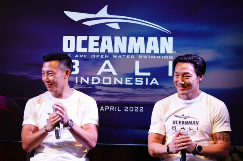 Albert dan Felix Sutanto kembali gelar International Oceanman di Bali