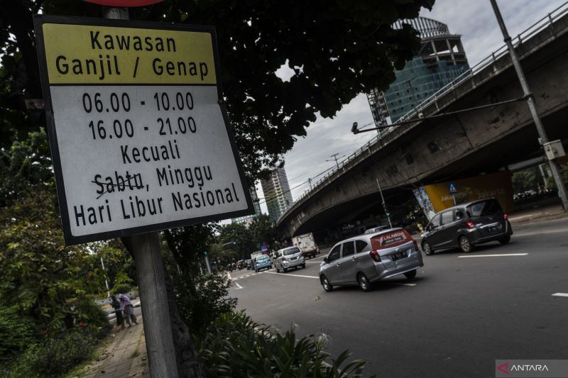 Jakarta kemarin, ganjil genap diberlakukan hingga arus balik H+5