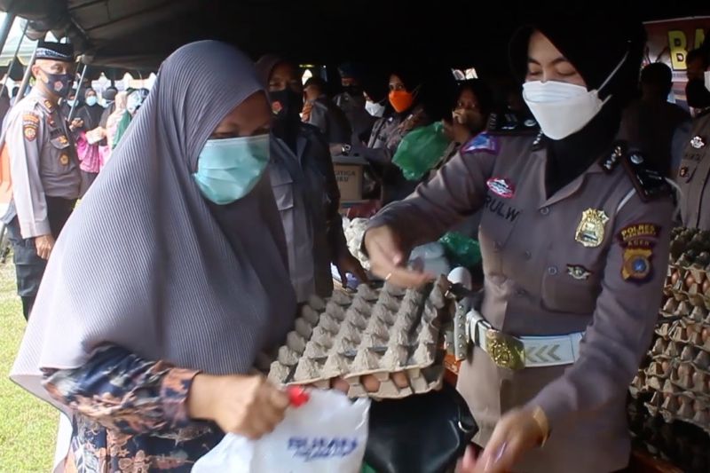 Polres Aceh Barat gelar pasar murah ​​​​​​​
