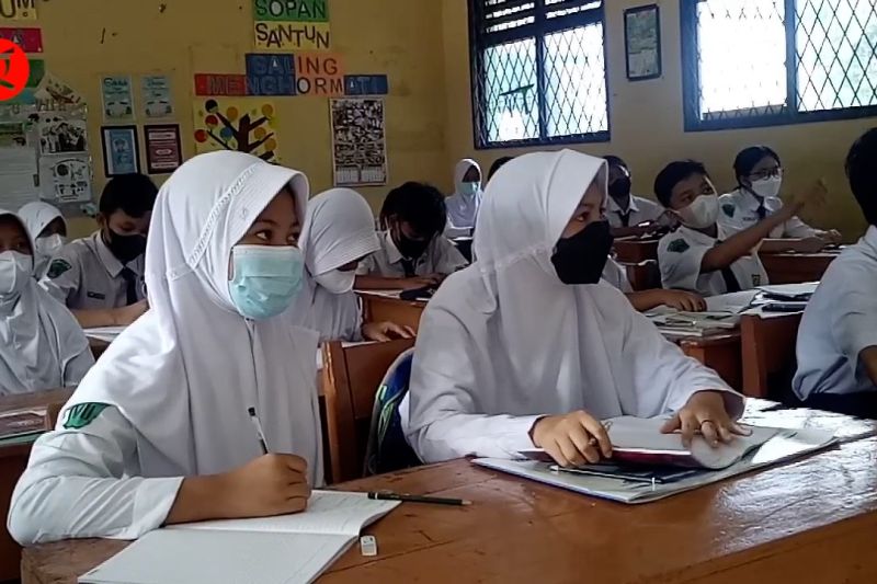 Sekolah di Kota Tangerang mulai terapkan PTM 100 persen