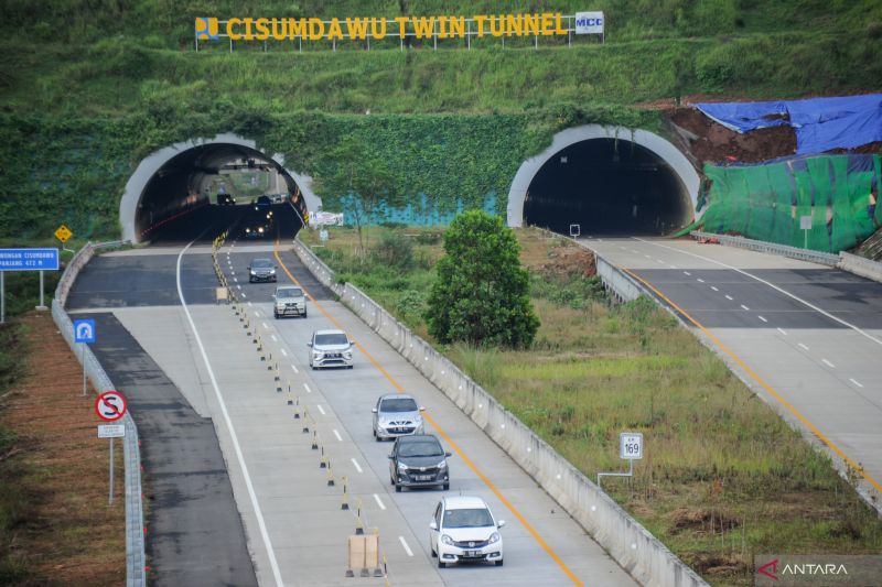 Gempa M 4,8 Sumedang Rusak Dinding Cisumdawu Twin Tunnel 