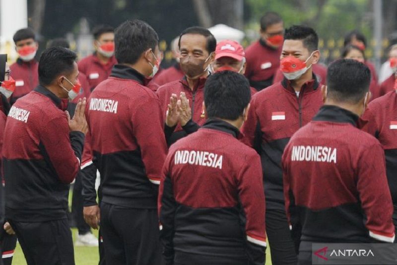 Pelepasan kontingen Indonesia untuk SEA Games Vietnam