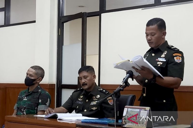 Kolonel Priyanto tolak dakwaan pembunuhan berencana Handi-Salsabila
