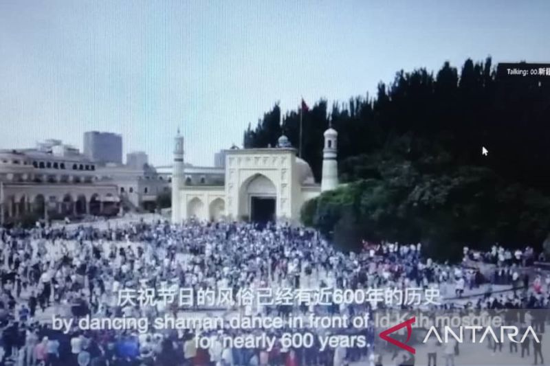 Jelang inspeksi komisioner HAM, Xinjiang suarakan kebebasan beragama