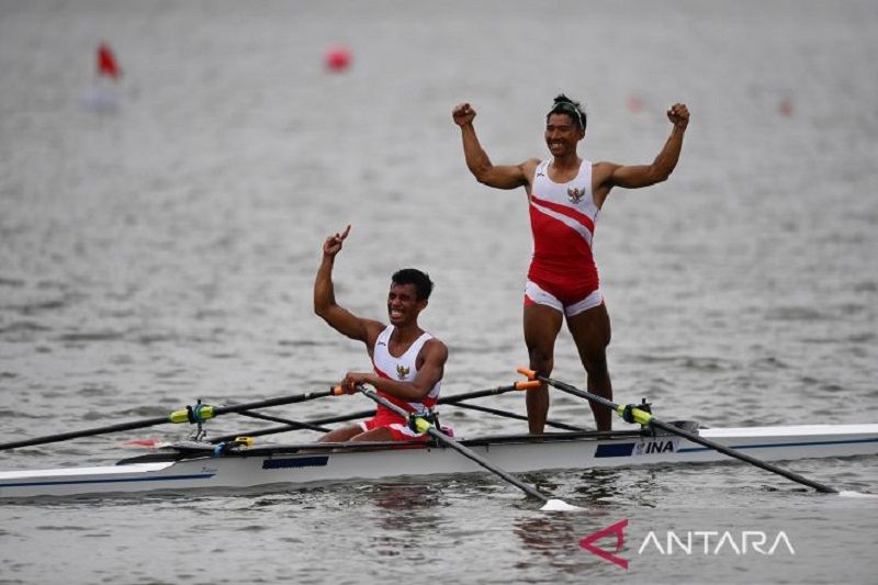 SEA GAMES 2021 : Pedayung Ardi Risedi - Kakan Rusmana persembahkan emas pertama Indonesia