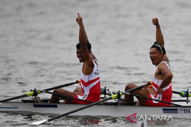 SEA GAMES 2021 : Pedayung Ardi Risedi - Kakan Rusmana persembahkan emas pertama Indonesia