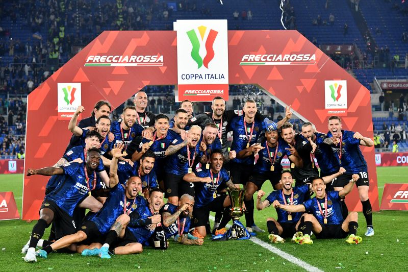 Inter Milan juara Piala Italia 2021/22