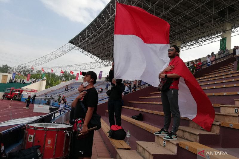 Suporter optimistis Indonesia kalahkan Filipina