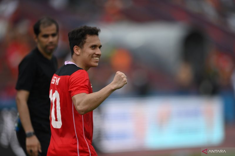 Gol Marselino warnai unggul 3-0 Indonesia atas Myanmar babak pertama