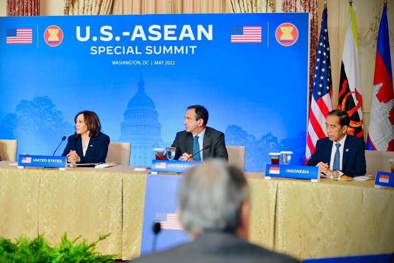 Jokowi ajak perkuat kemitraan ASEAN dan AS untuk antisipasi pandemi