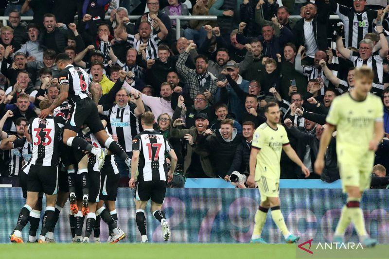 Liga Inggris : Newcastle tekuk Arsenal 2-0