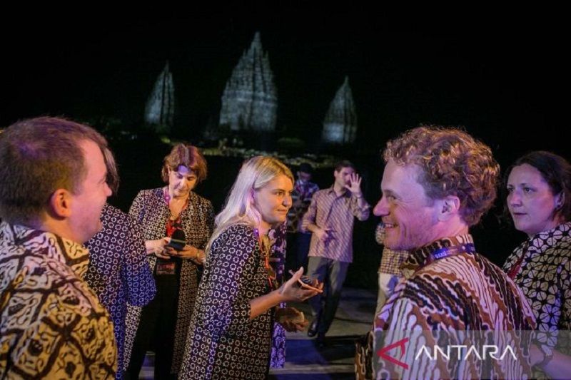 Menengok keseruan delegasi negara G20 DEWG saat nikmati suasana Candi Prambanan