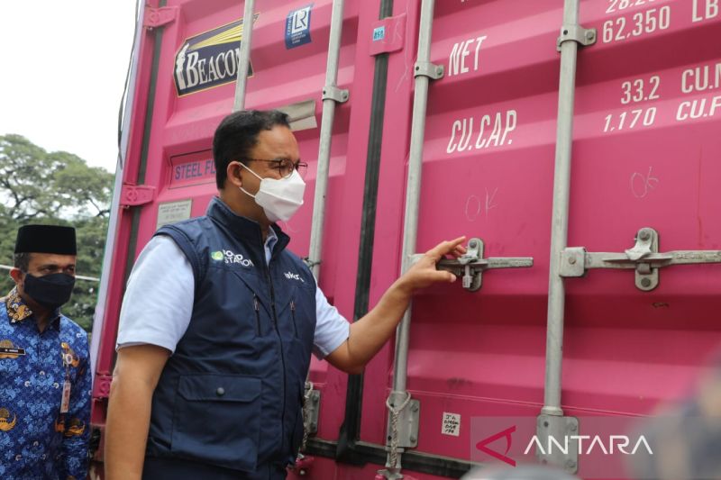 Anies lepas 19 ton ekspor beras Food Station ke Arab Saudi