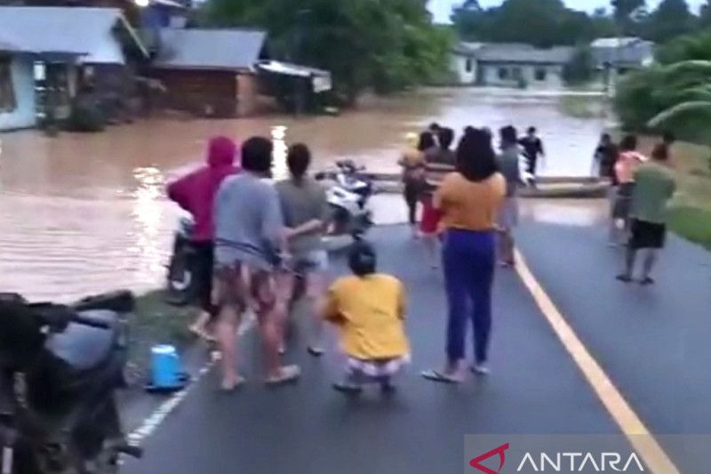 Kabupaten Malinau dan Nunukan terendam banjir