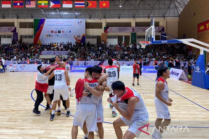 Raih emas, basket putra Indonesia cetak sejarah di SEA Games