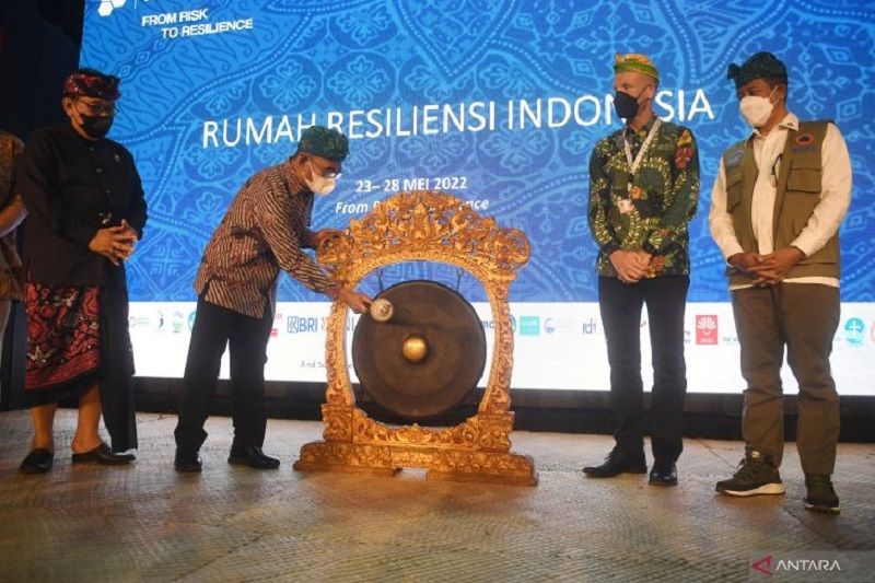 Peresmian Rumah Resiliensi Indonesia dalam GPDRR 2022