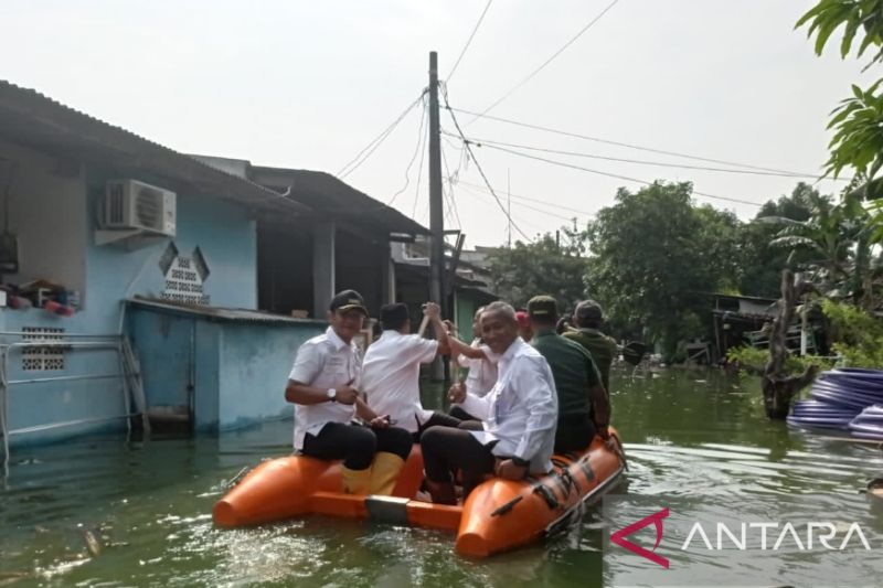 130 rumah warga tergenang akibat banjir di Kabupaten Tangerang