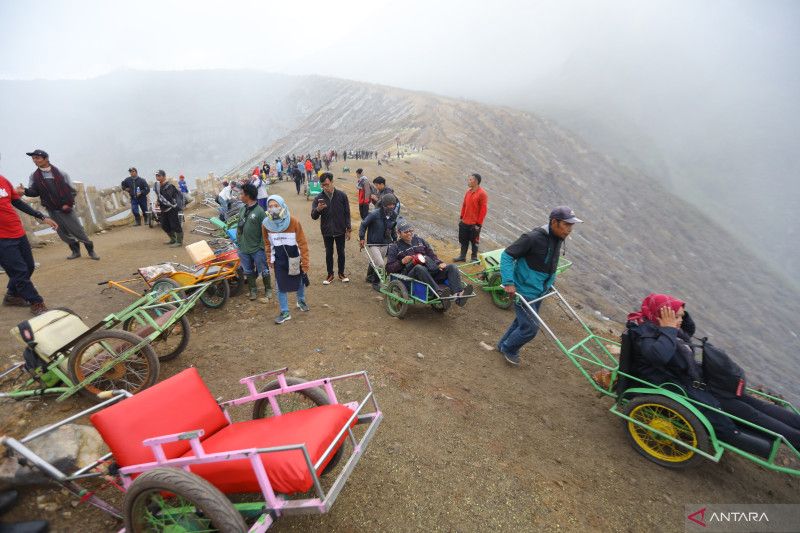 PVMBG: Status Gunung Ijen di Jawa Timur naik jadi waspada