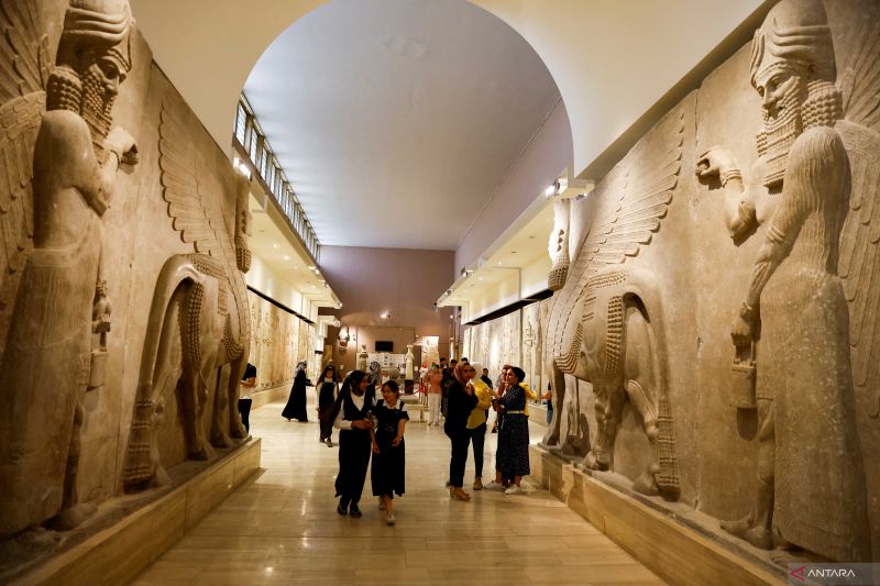 Museum Nasioanal Irak kembali di buka