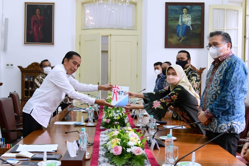 Presiden Jokowi apresiasi IHPS II Tahun 2021