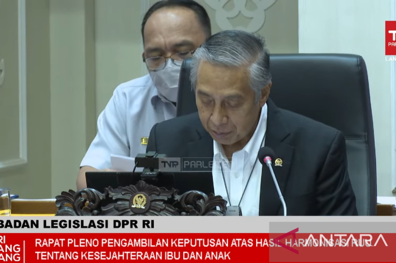 DPR setujui harmonisasi RUU KIA dibahas lebih lanjut dengan pemerintah