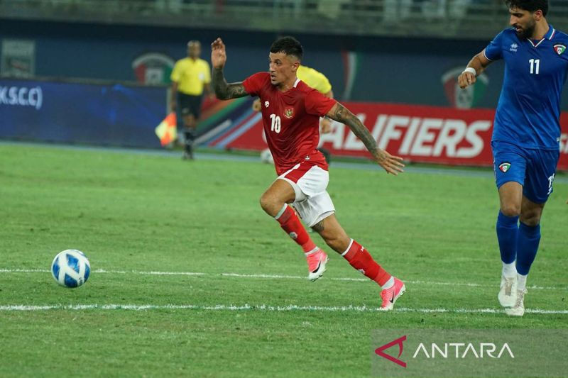 Indonesia imbangi Yordania 0-0 pada babak pertama