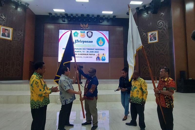 Pemprov Papua melepas 285 peserta Pesparawi ikuti lomba di Yogyakarta