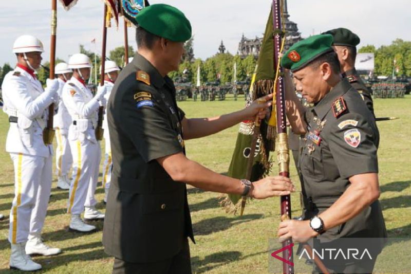 Kolonel Inf Sudarwo Aris Nurcahyo resmi jabat Danrem 162/Wira Bhakti