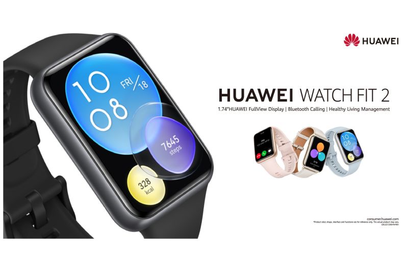 Lima langkah mudah hidup sehat bersama Huawei Watch FIT 2