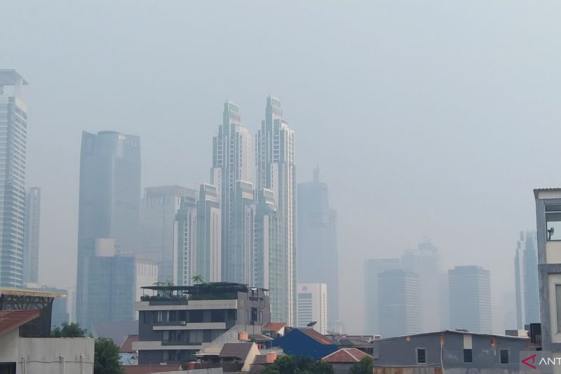 Jakarta kembali duduki posisi teratas kualitas udara buruk di dunia