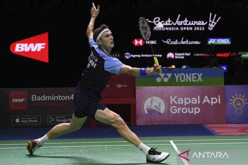 Axelsen melangkah ke Final tunggal putra Indonesia Open 2022