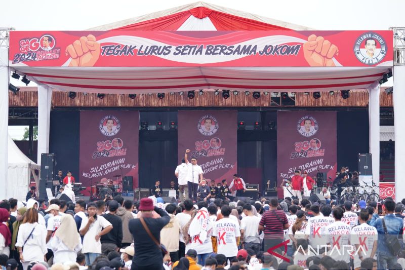 Relawan nyatakan setia mendukung Presiden Jokowi
