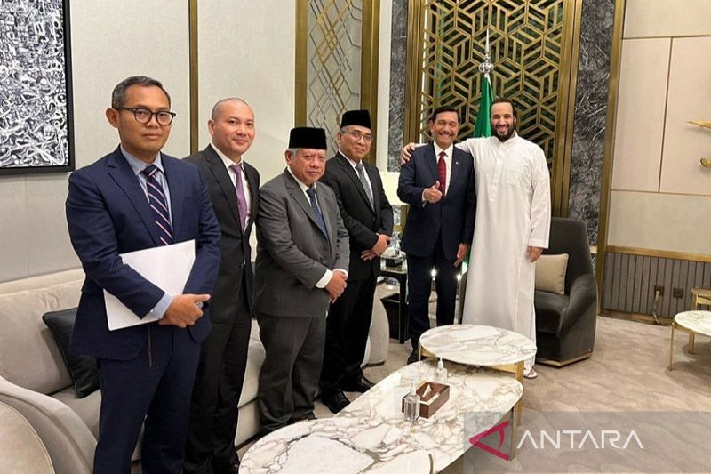 Luhut sebut Arab Saudi tidak mau "kehilangan" Indonesia