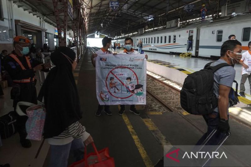 Kampanye cegah pelecehan seksual di moda transportasi KA