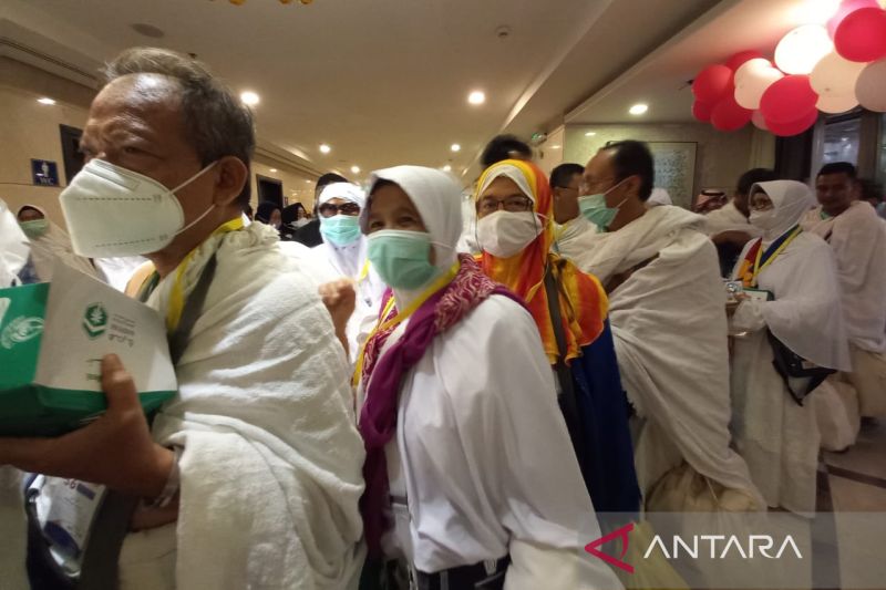240 kloter jamaah calon haji Indonesia sudah tiba di Mekkah