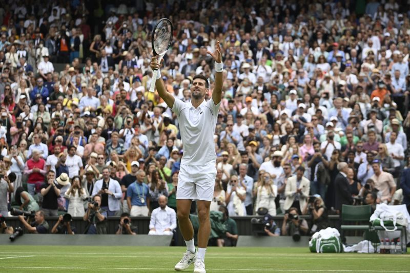 Djokovic bangkit dari ketertinggalan demi tiket semifinal Wimbledon