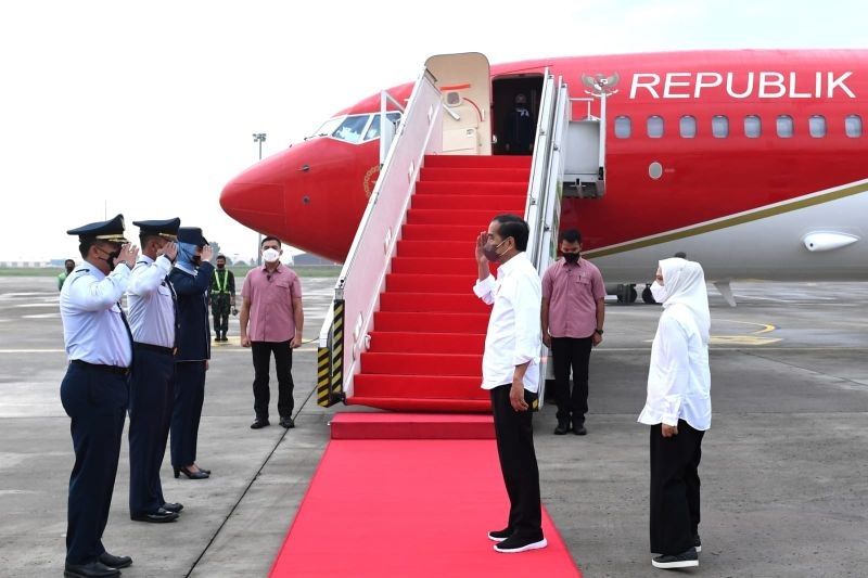 Presiden Joko Widodo akan tinjau infrastruktur dan bagikan bansos di Nias