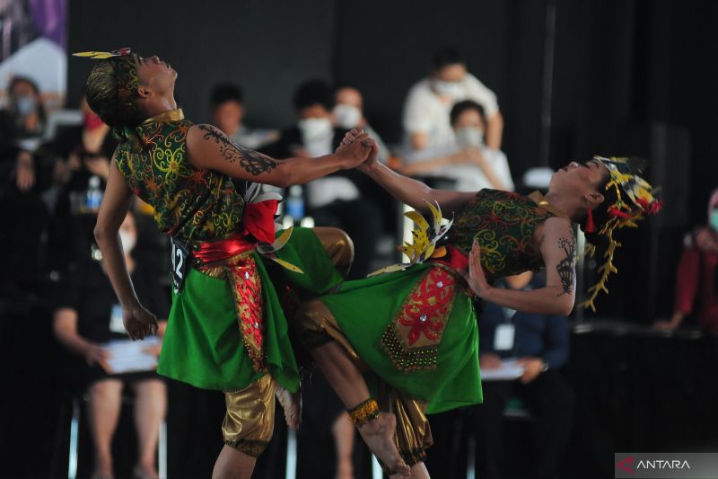 Fornas VI 2022 : Nomor Tari Tradisional Dance Sport 