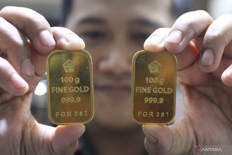 Harga emas turun 8,4 dolar, tertekan yield obligasi AS lebih tinggi