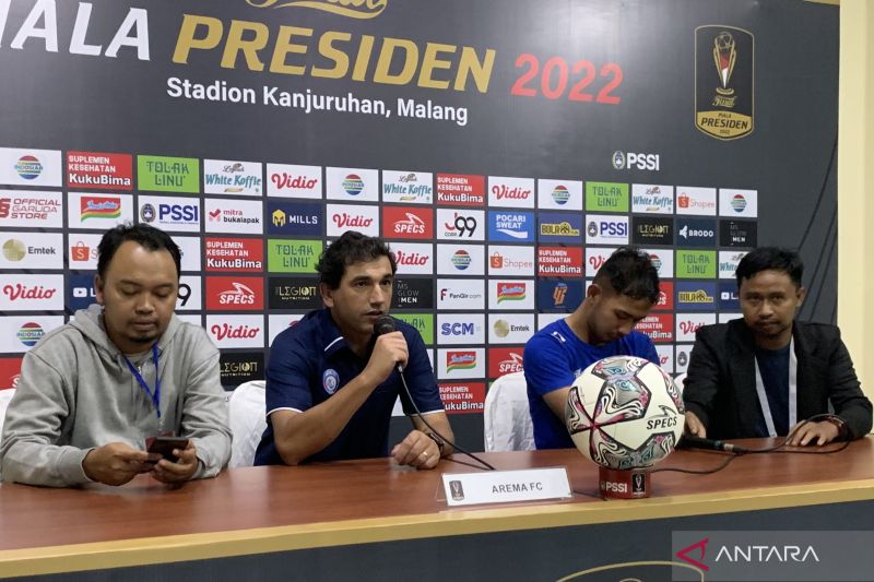 Arema FC fokus hadapi pertandingan leg kedua final Piala Presiden 2022