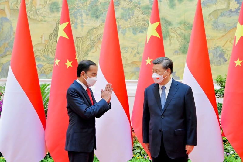 Presiden Jokowi temui Presiden Xi Jinping tegaskan kemitraan strategis