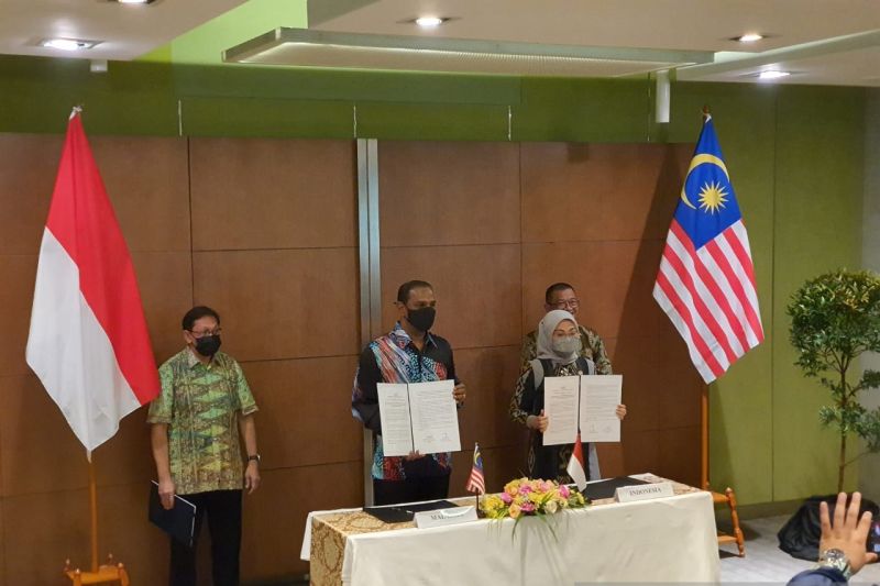 RI-Malaysia teken pernyataan bersama soal implementasi penempatan PMI