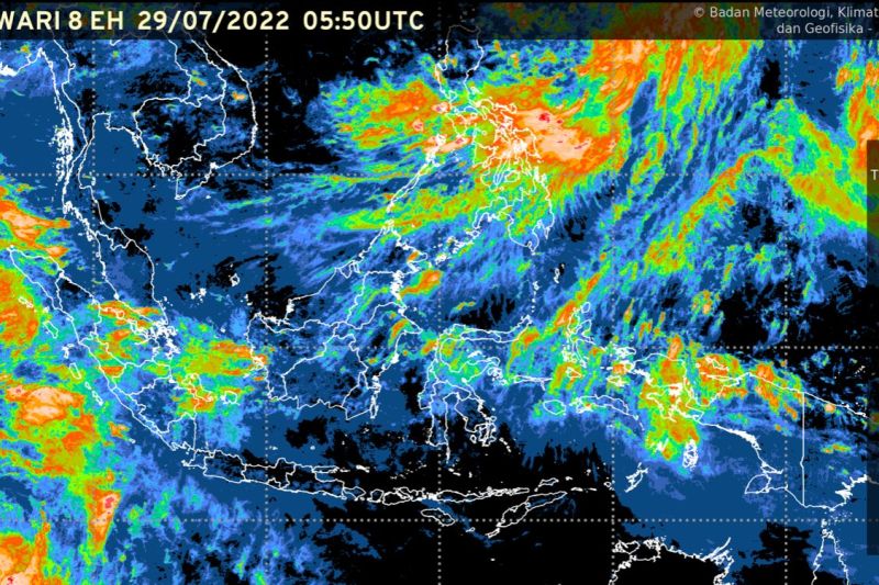 BMKG: Siklon tropis Songda sebabkan tinggi gelombang laut Indonesia