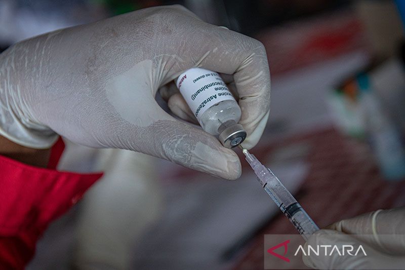 56,1 juta penduduk Indonesia mendapatkan vaksinasi dosis penguat
