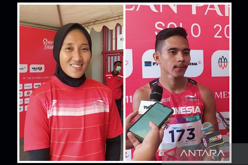 Kisah Aulia Putri dan Nur Ferry, suami istri emas ASEAN Para Games
