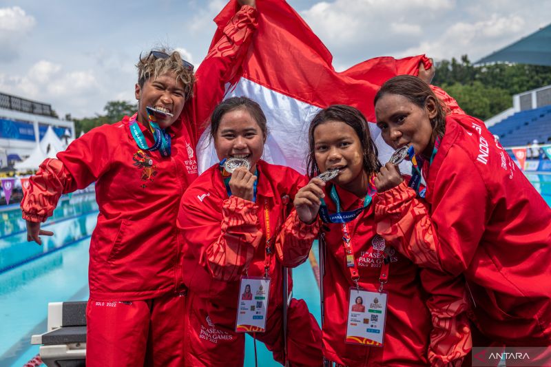 ASEAN Para Games 2022, Atletik dan renang kuatkan posisi teratas Indonesia