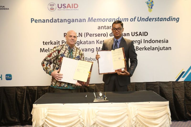 PLN jalin kemitraan dengan USAID untuk percepat transisi energi