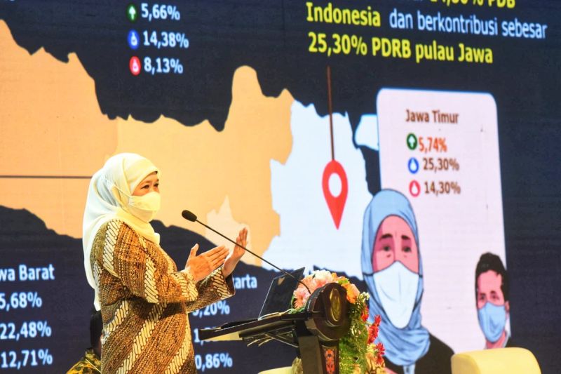 Khofifah ungkap strategi pengendalian inflasi pangan di Jawa Timur