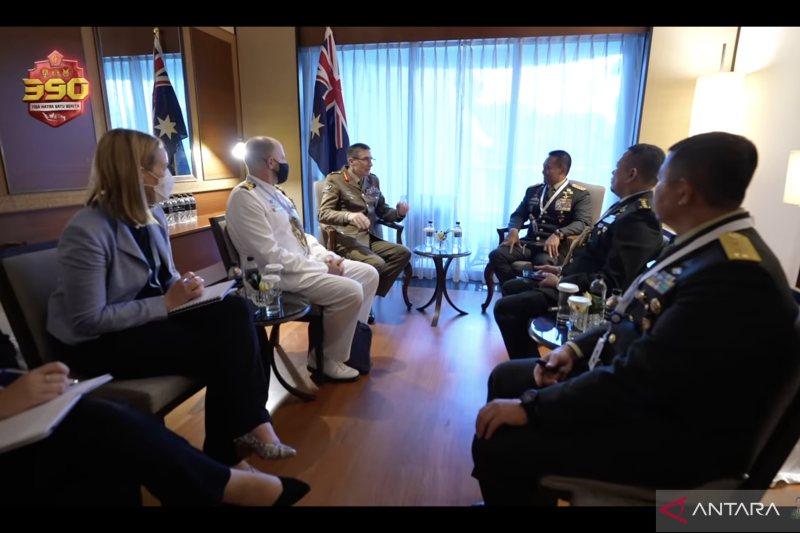 Panglima TNI harap dapat perkuat kerja sama militer dengan Australia
